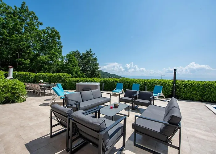 Sveti Petar - With Heated Pool And Outdoor Jacuzzi Villa Opatija